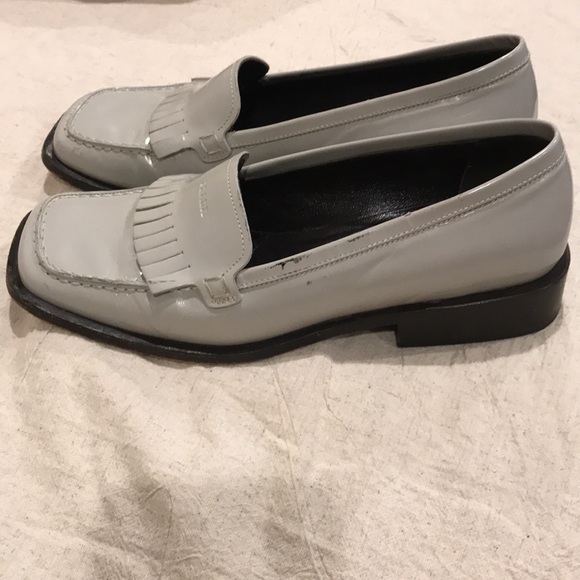Vintage Prada Fringed Loafers Size 36 1/2 with Dust Bags and Cloth - Picture 8 of 16